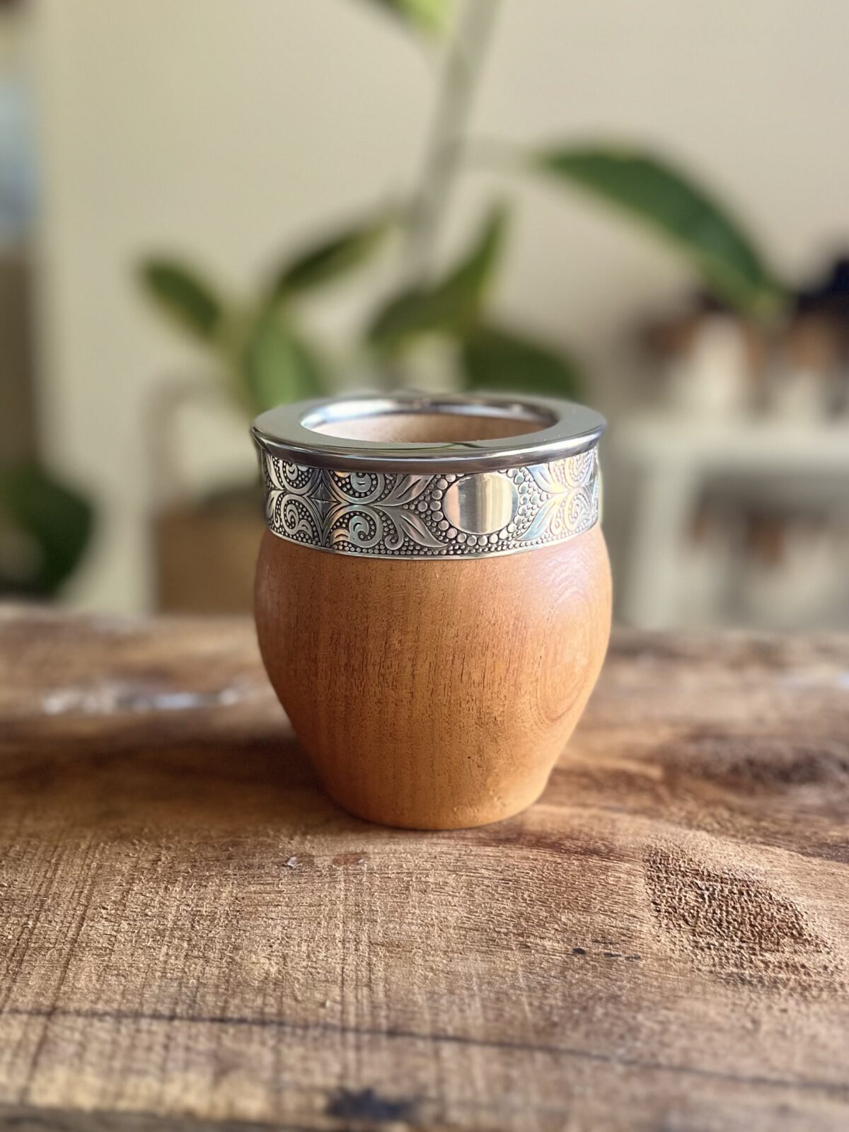 Mate imperial algarrobo abstracta