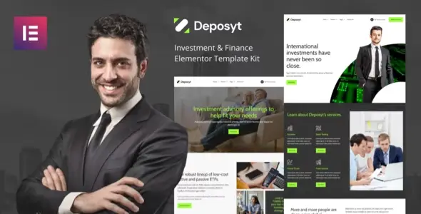 Deposyt – Investment & Finance Elementor Template Kit