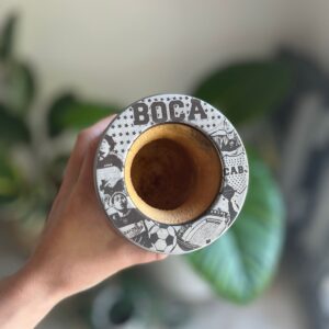 Mate Virola Completa -Boca Juniors.