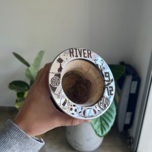 Mate Virola Completa - River Plate.