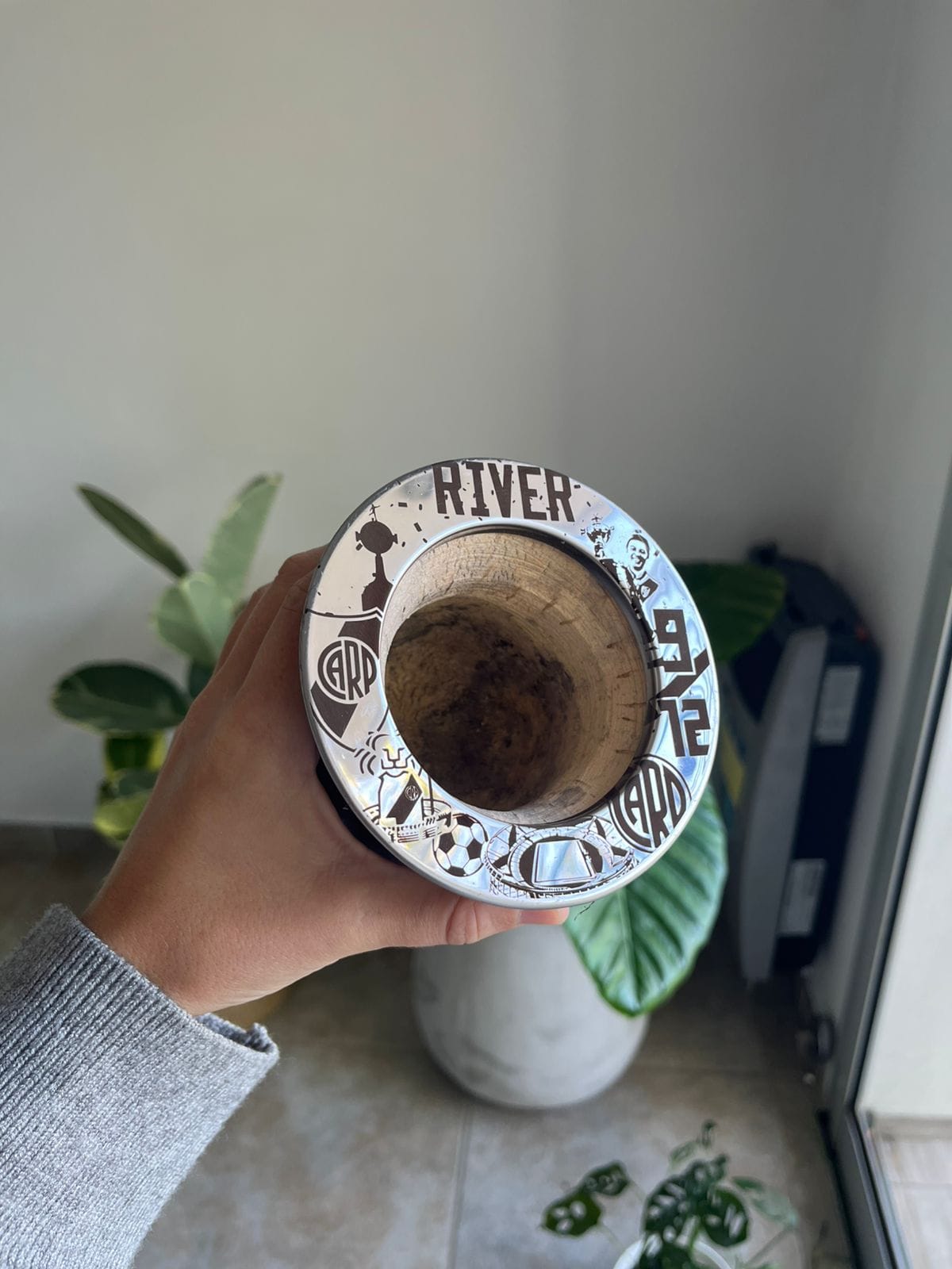 Mate Virola Completa - River Plate.