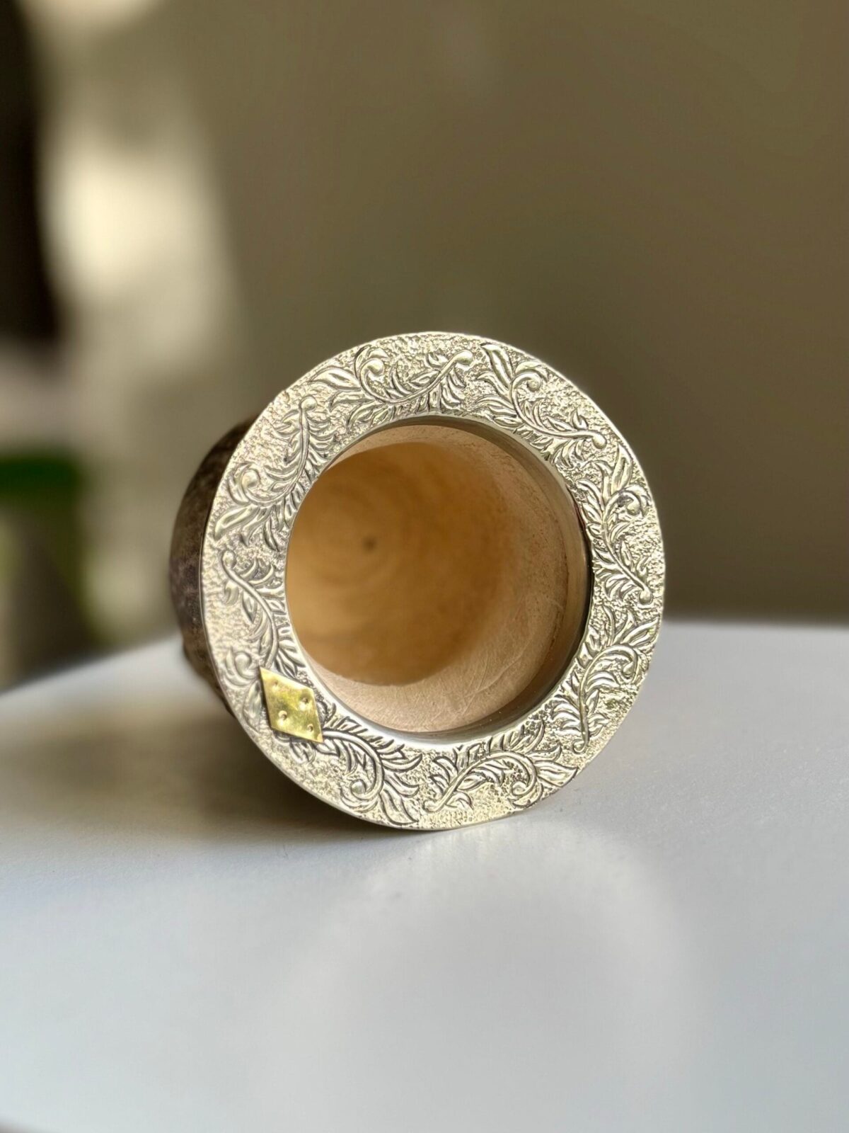 Camionero Cincelado cuero crudo.