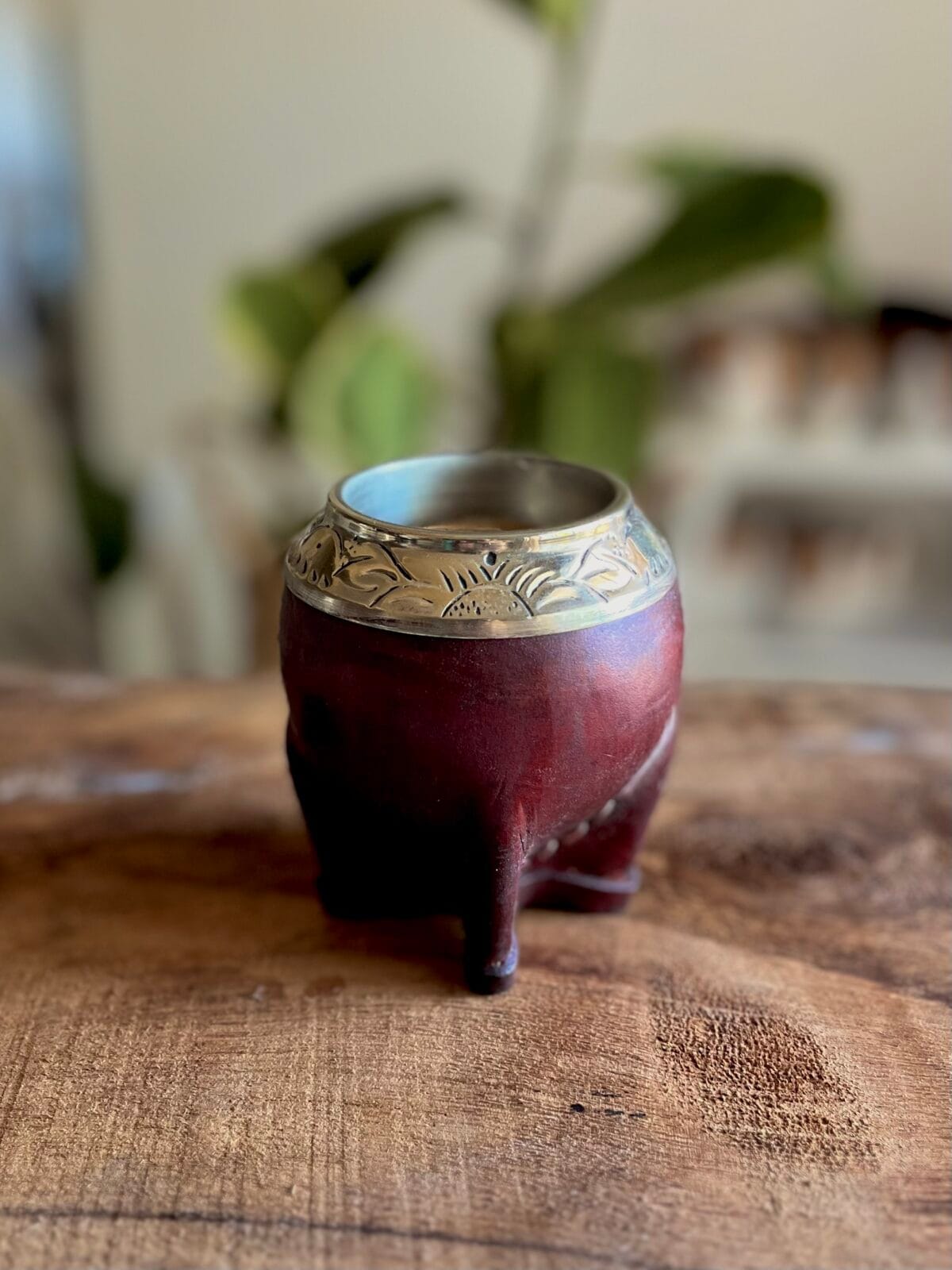 Torpedo de calabaza cincelado marrón