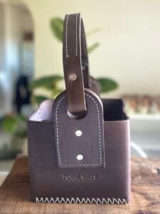 Matera canasta marrón